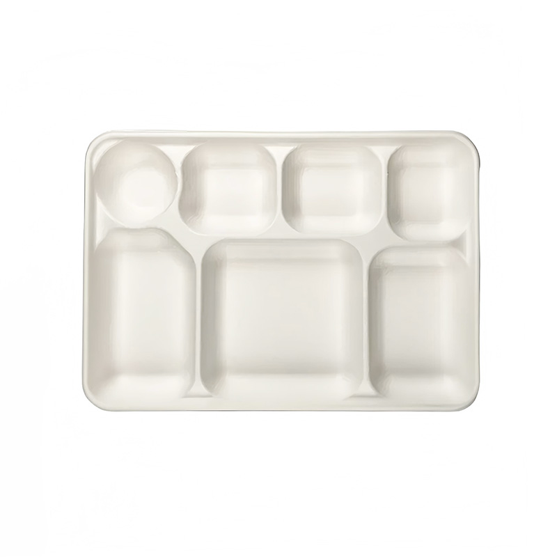 Rectangle Sugarcane Food Tray