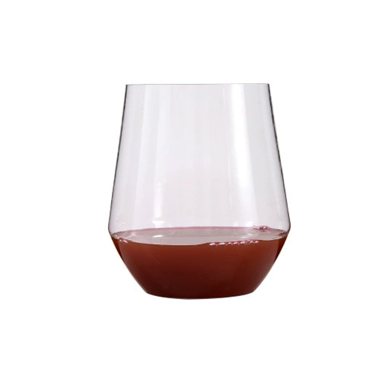 Tritan Plastic Stemless Wine Glass